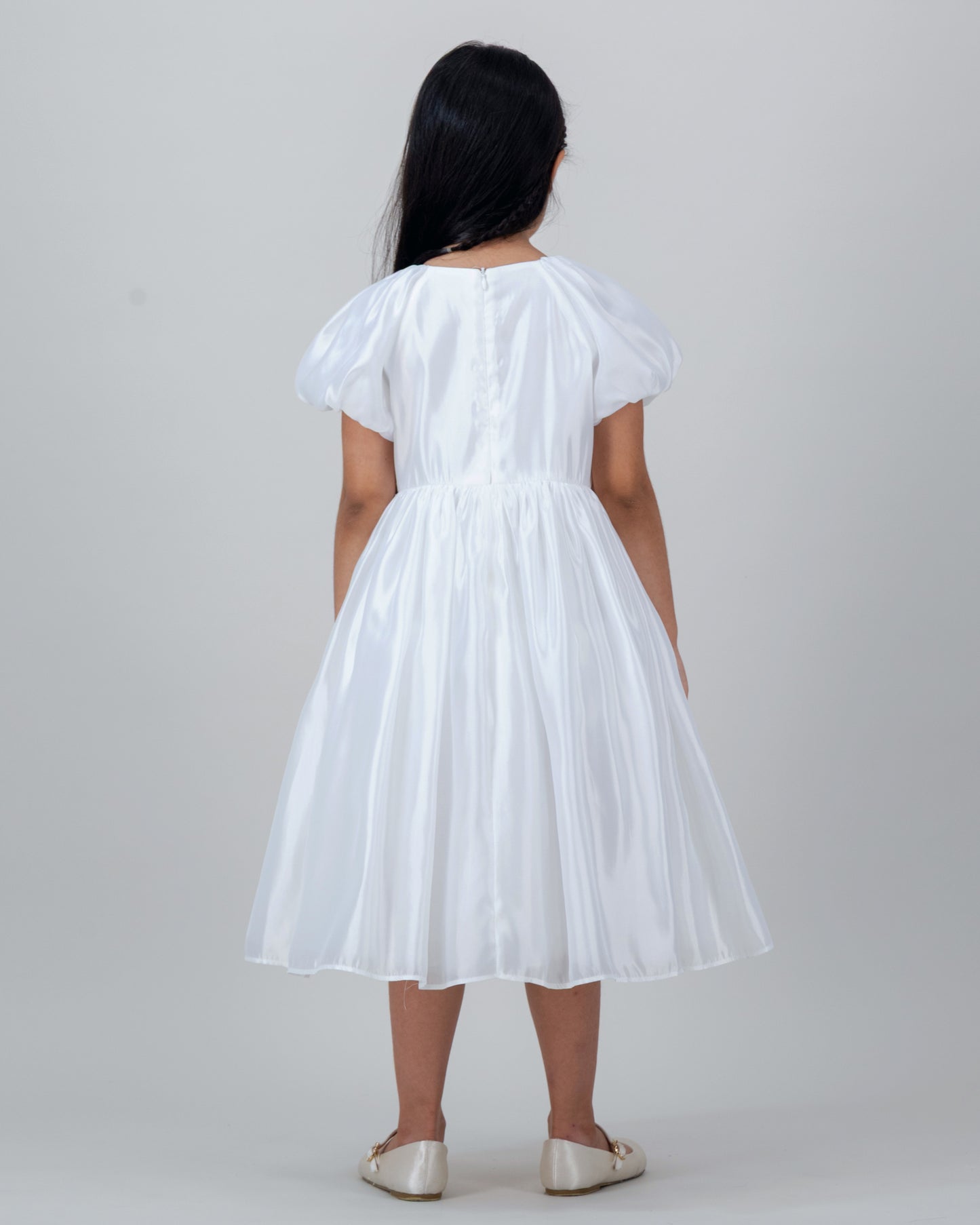 White Classic Dress