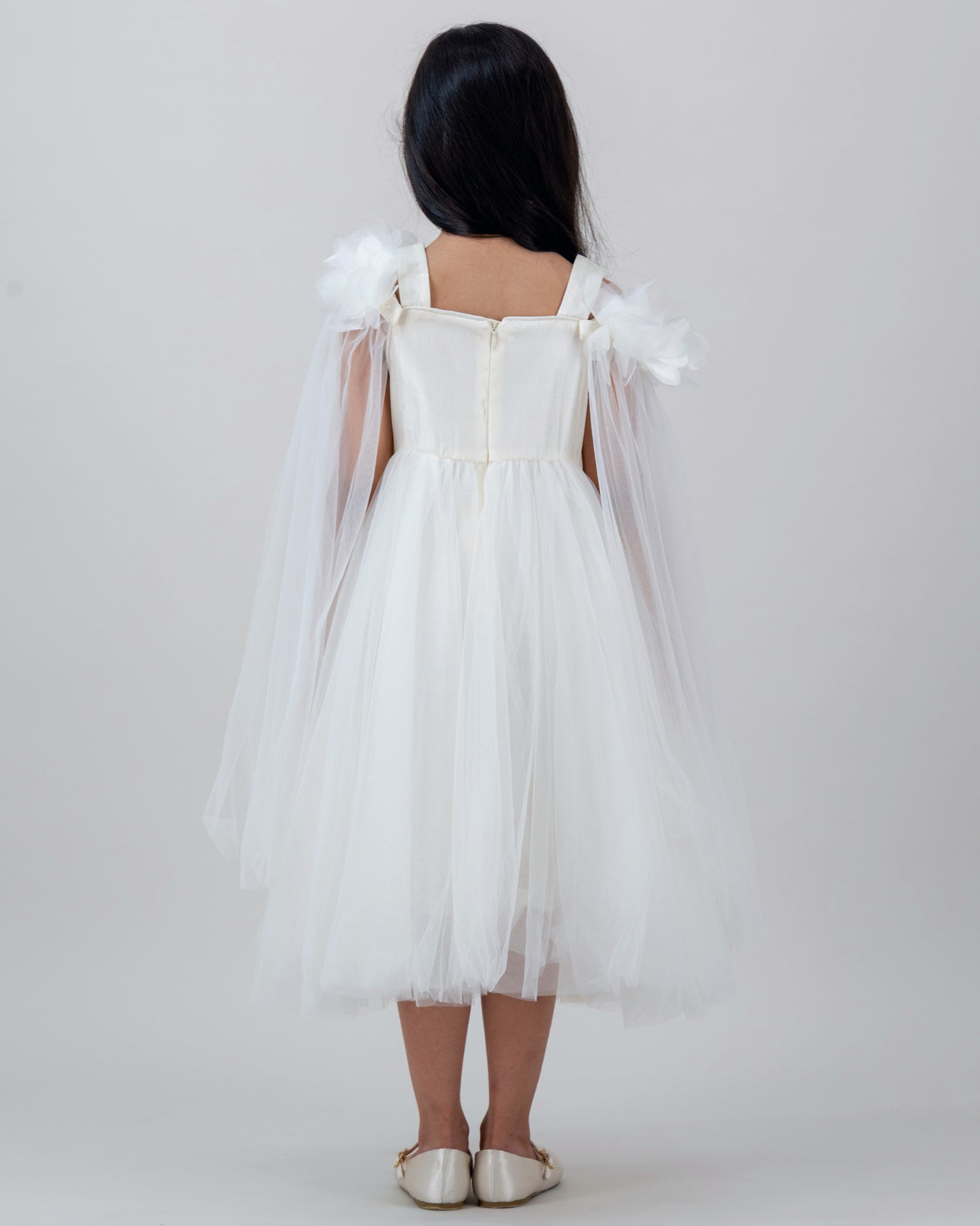 White Princess Tulle Dress