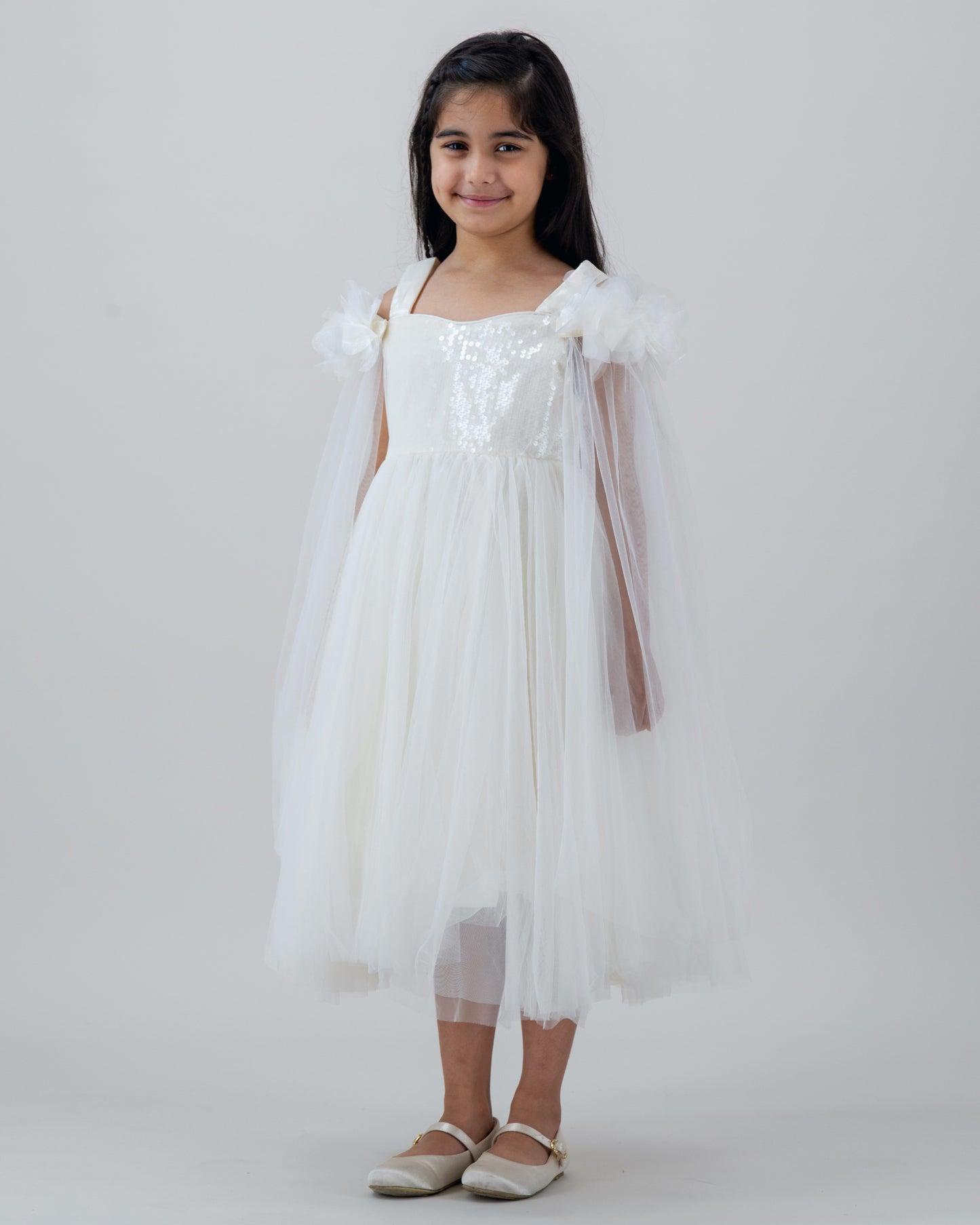 White Princess Tulle Dress