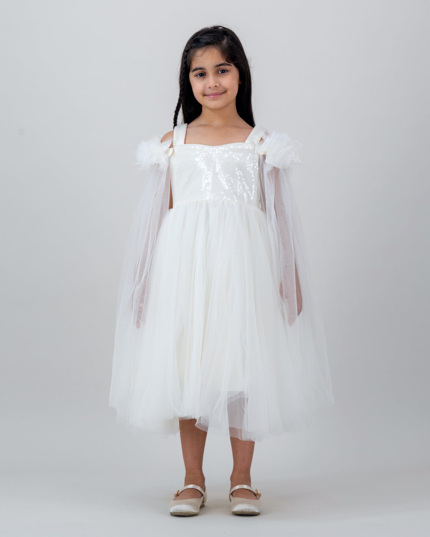 White Princess Tulle Dress