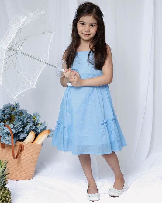 Blue dress