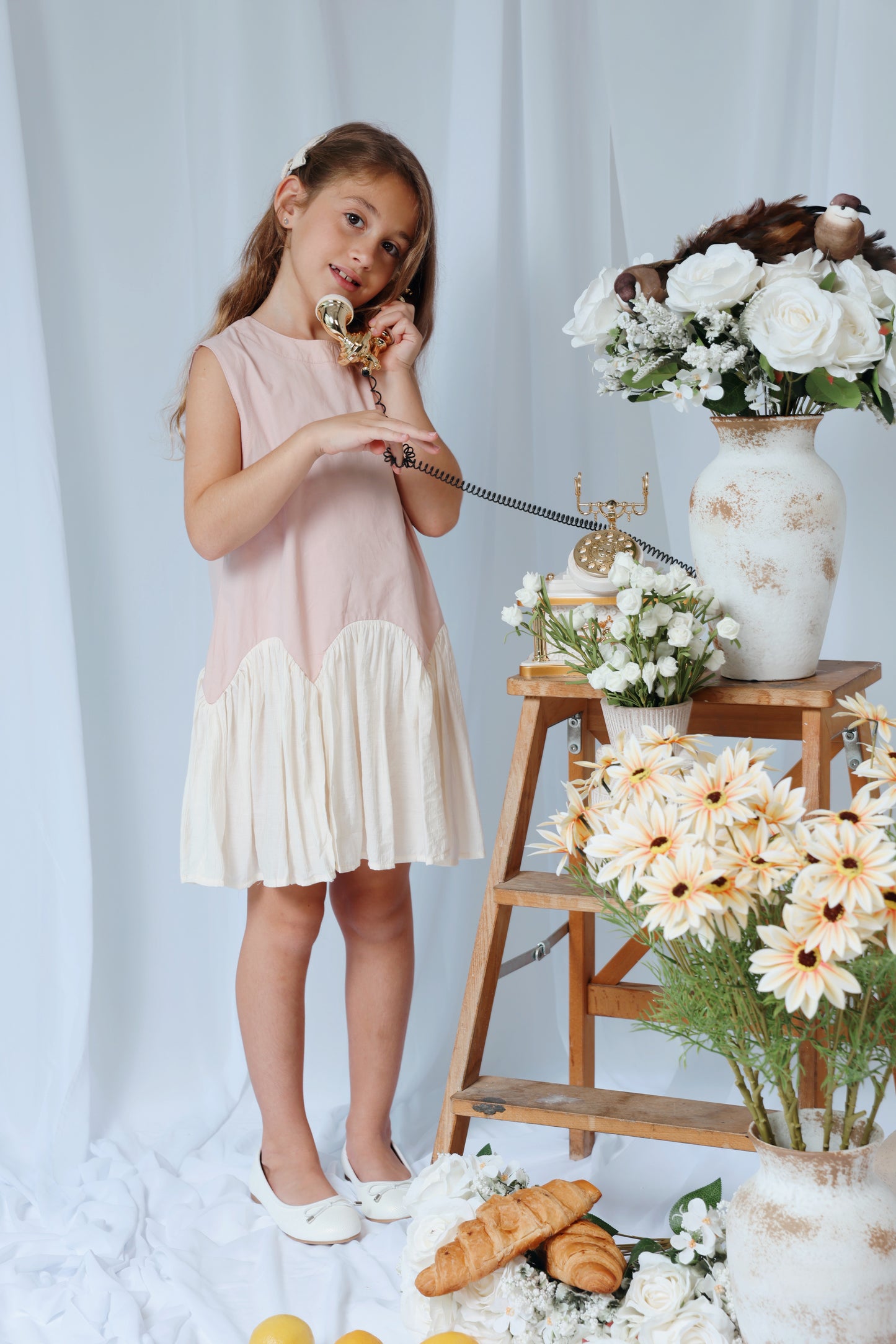 Pastel pink dress