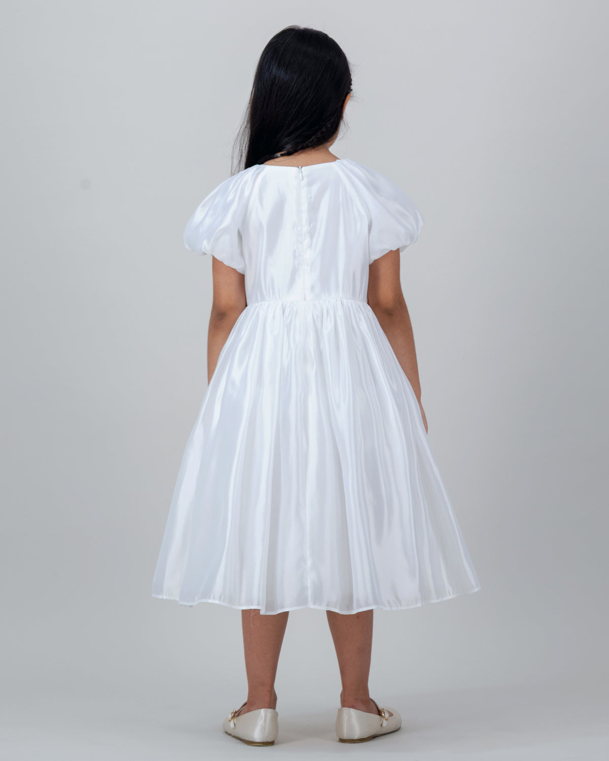 White Classic Dress