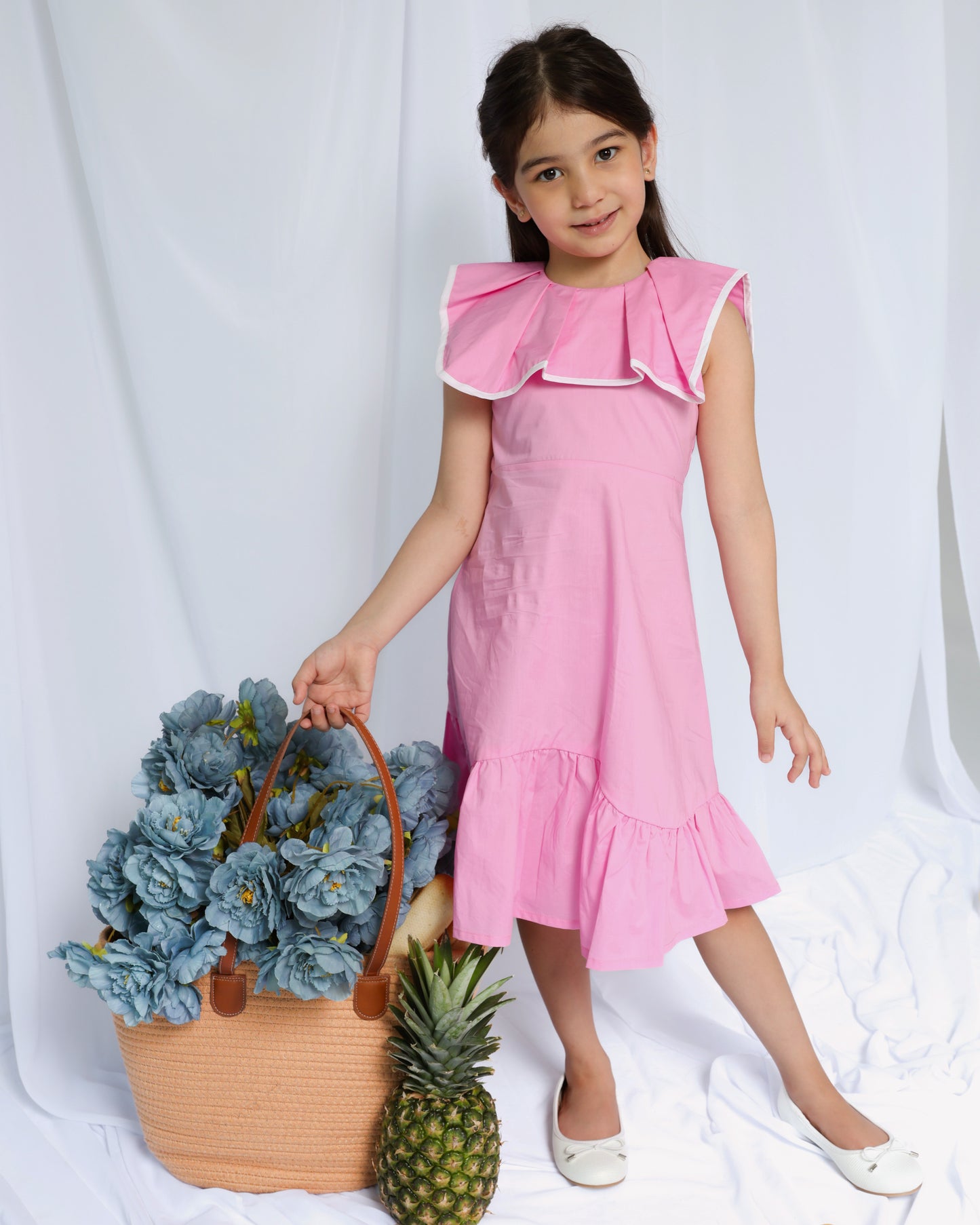 Pink summer dress