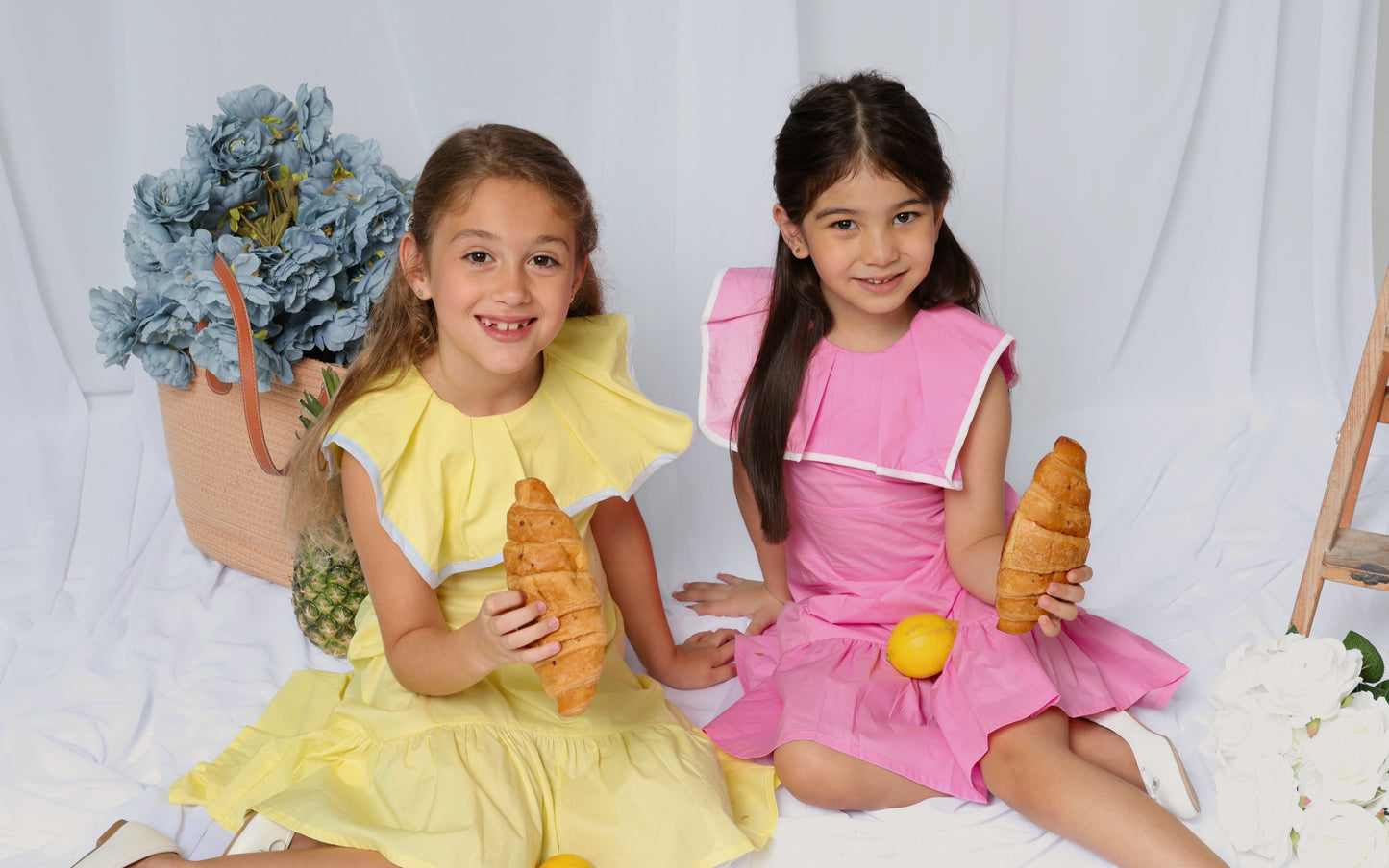 Yellow summer dress