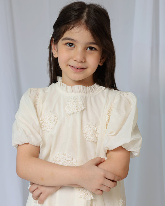 Cream Dress